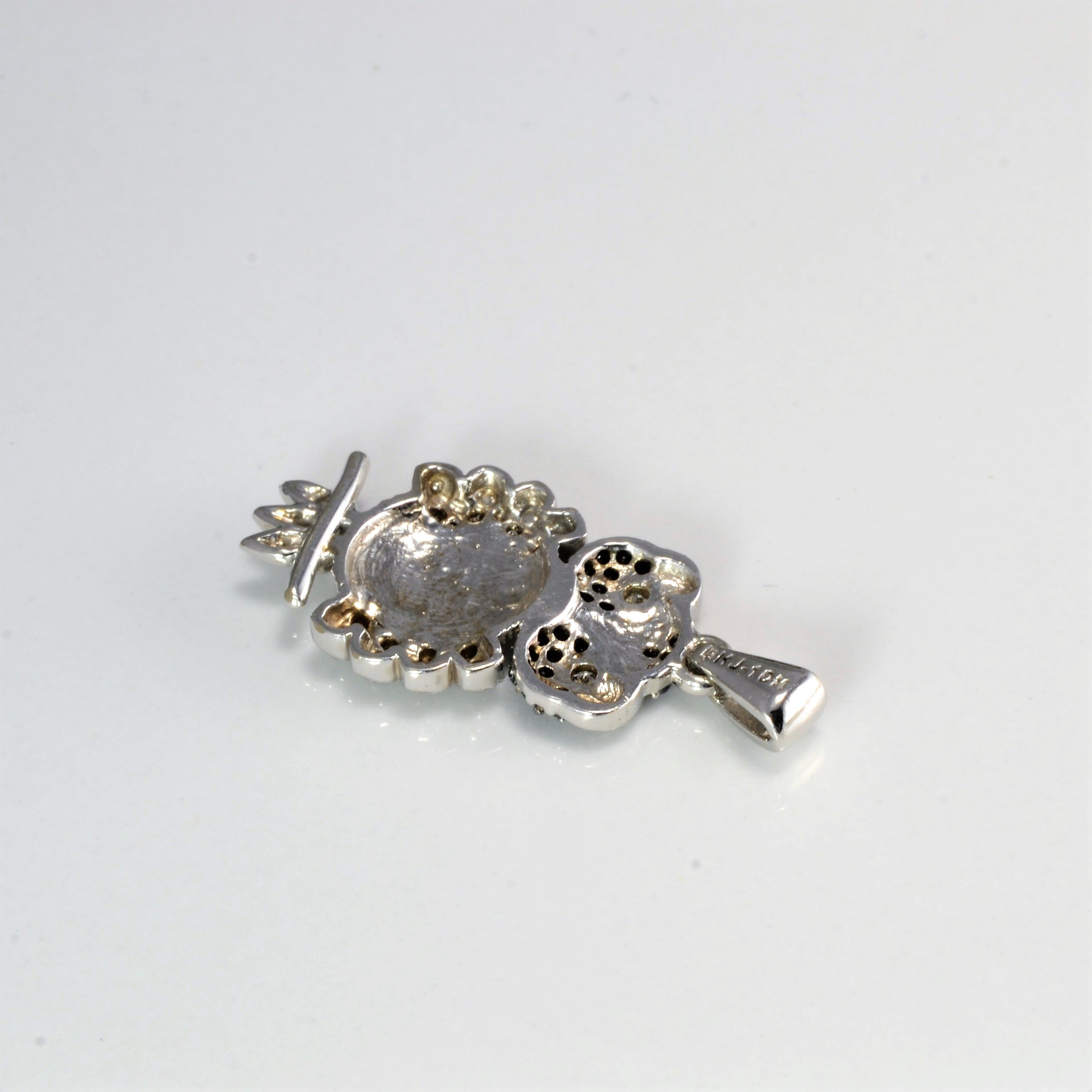Diamond Owl Pendant | 0.12 ctw |