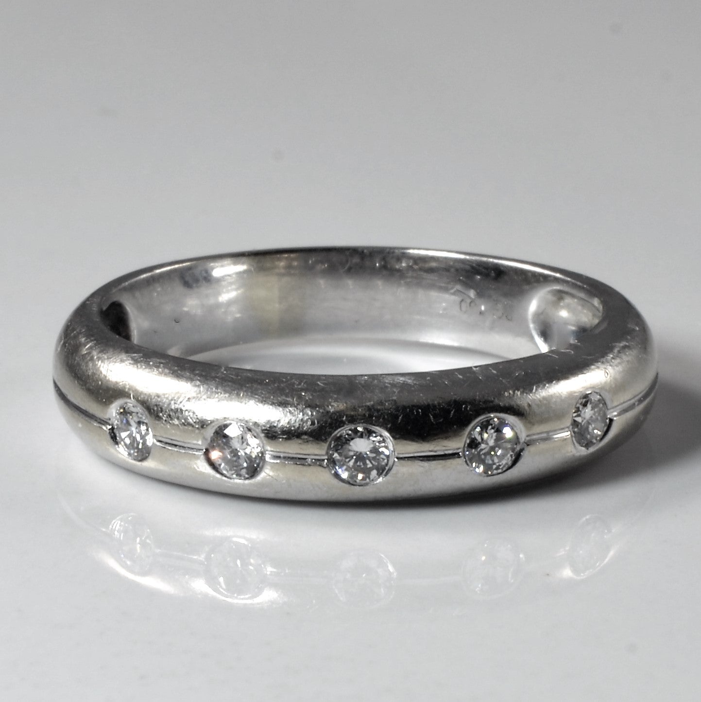 Flush Set Diamond Band | 0.20ctw | SZ 9.25 |
