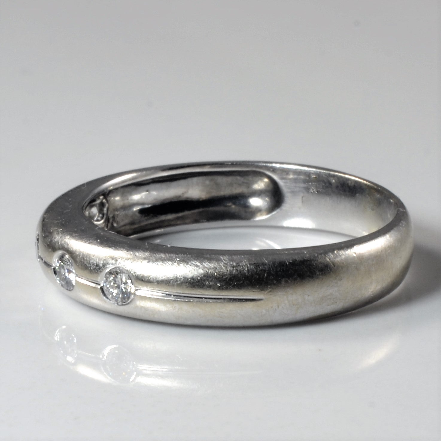Flush Set Diamond Band | 0.20ctw | SZ 9.25 |
