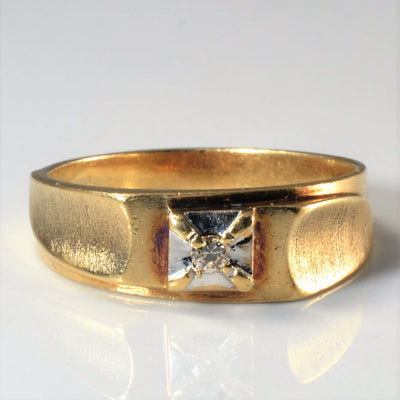 Solitaire Diamond Ring | 0.05ct | SZ 8.5 |