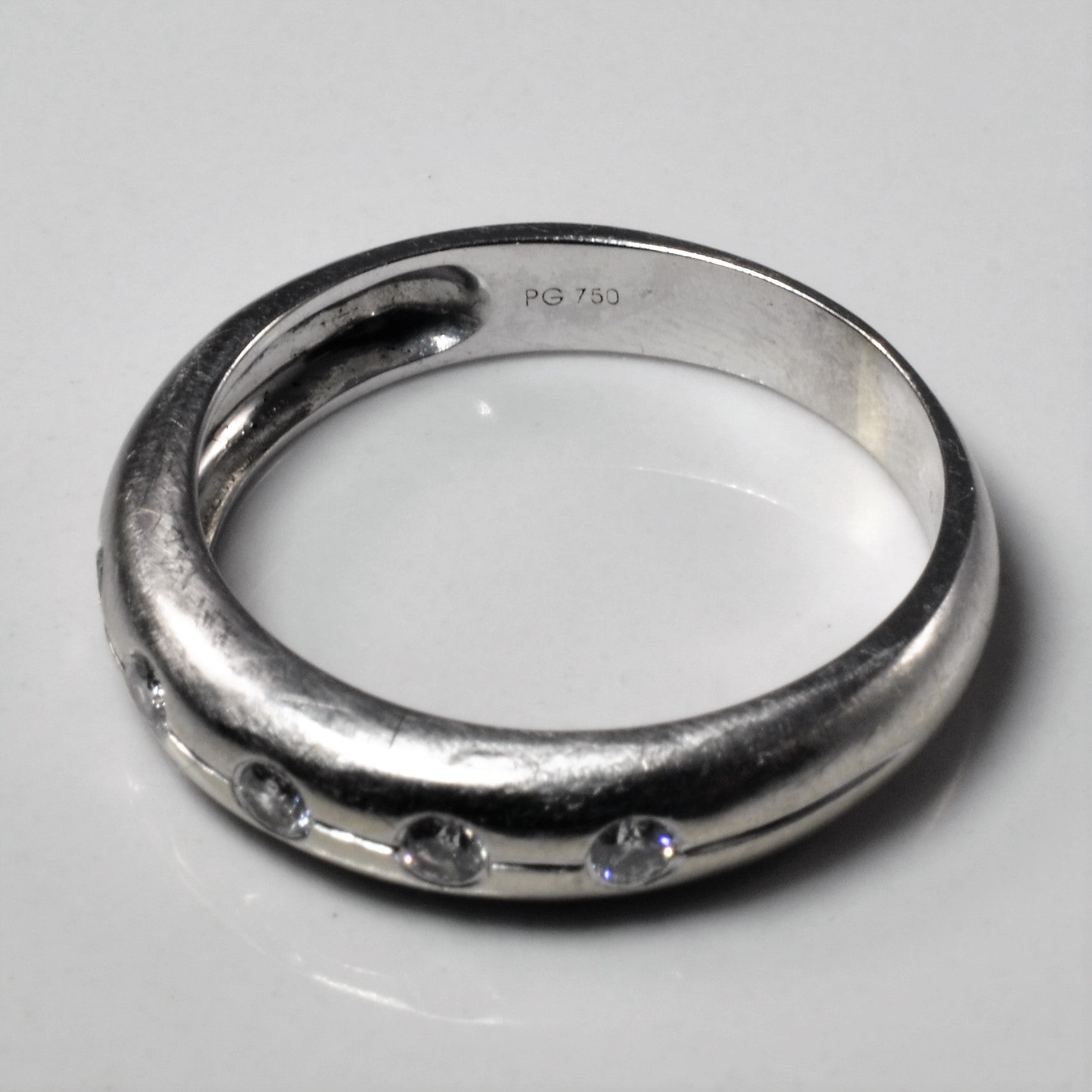 Flush Set Diamond Band | 0.20ctw | SZ 9.25 |