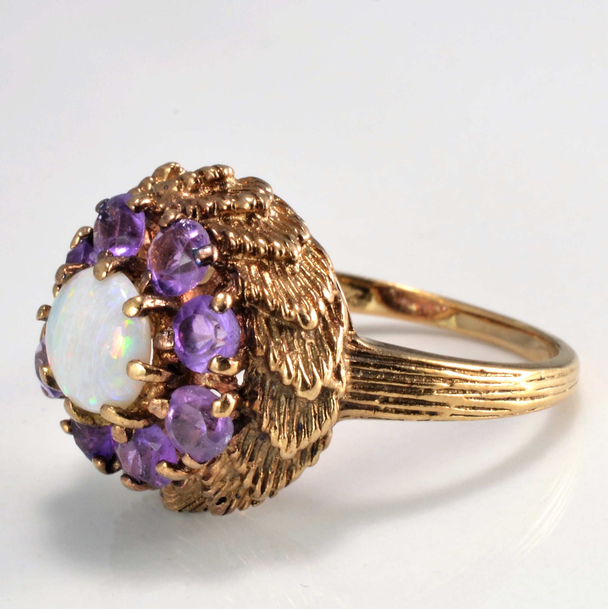 Vintage Cluster Gemstone Ring | SZ 6.25 |