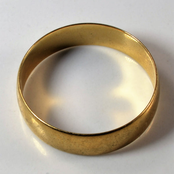 1960s Yellow Gold Band | SZ 11 |
