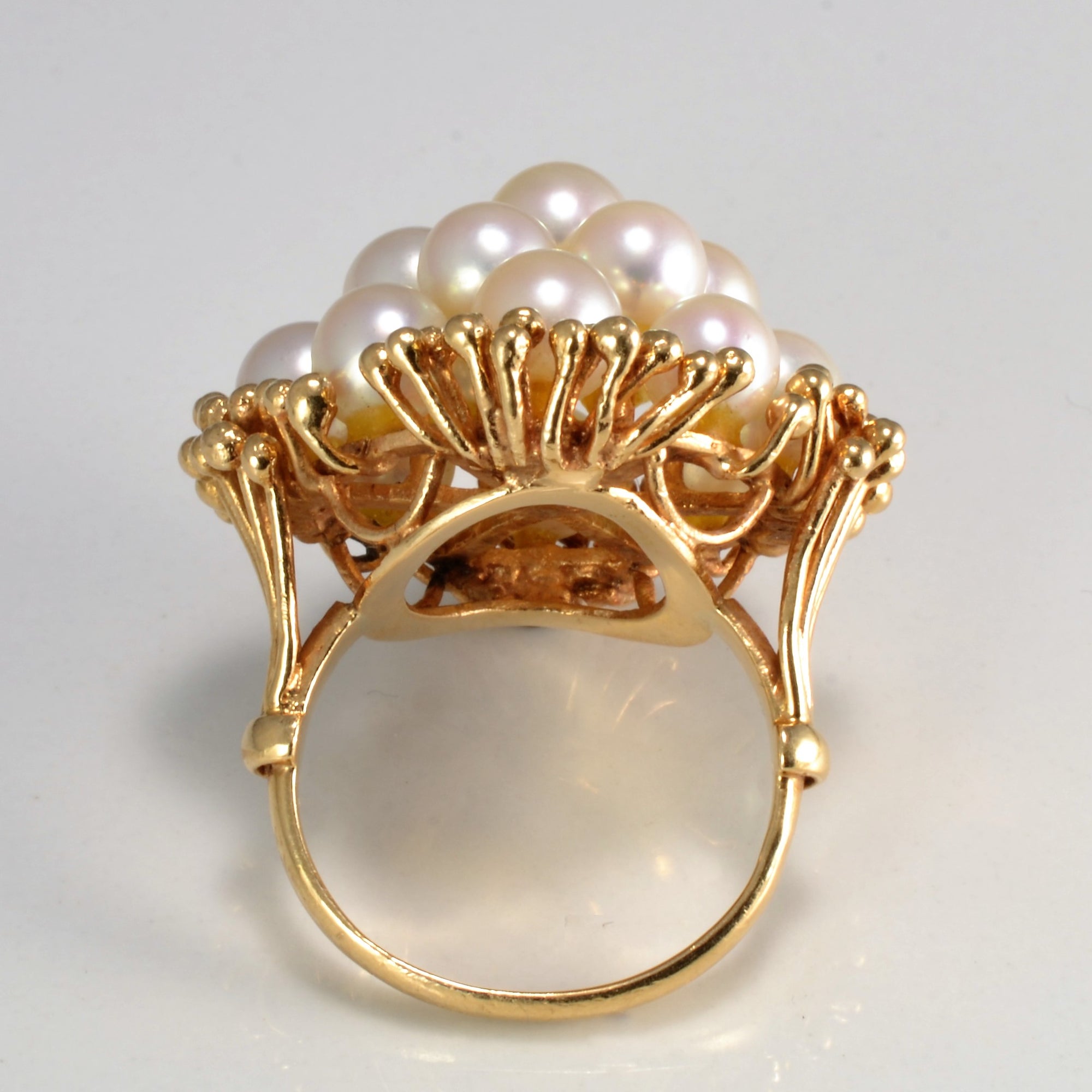 Multi Pearl Dome Ring | SZ 5.75 |