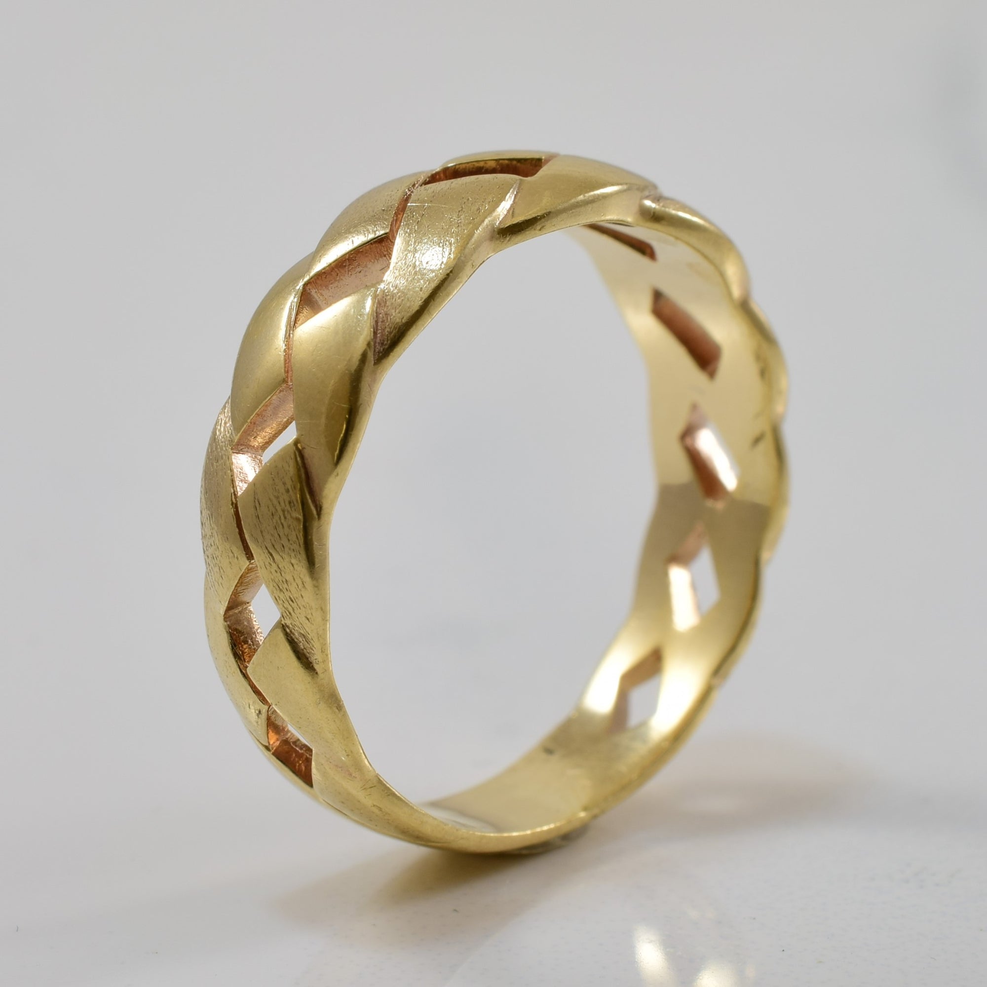 Woven Gold Band | SZ 11 |
