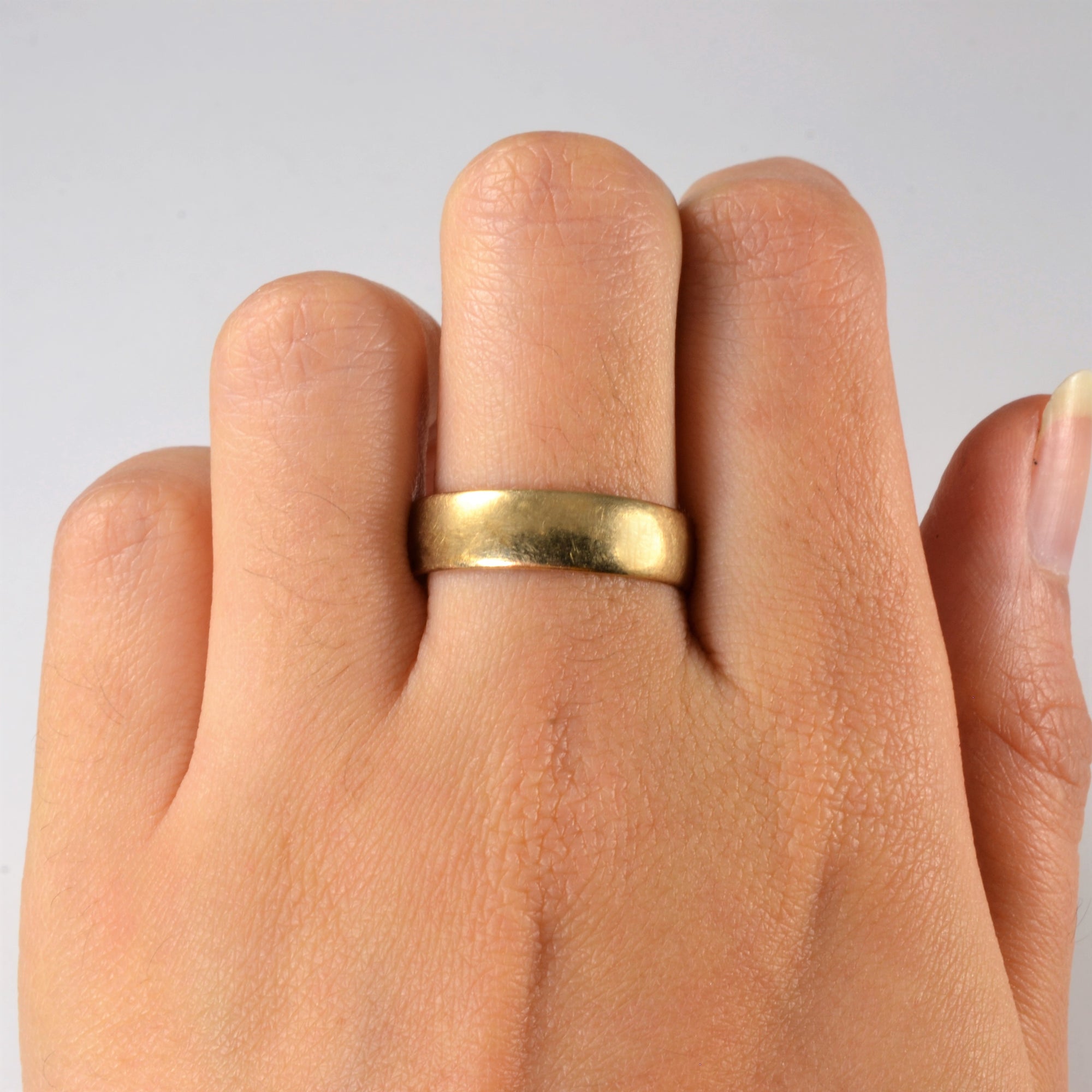 1960s Yellow Gold Band | SZ 11 |