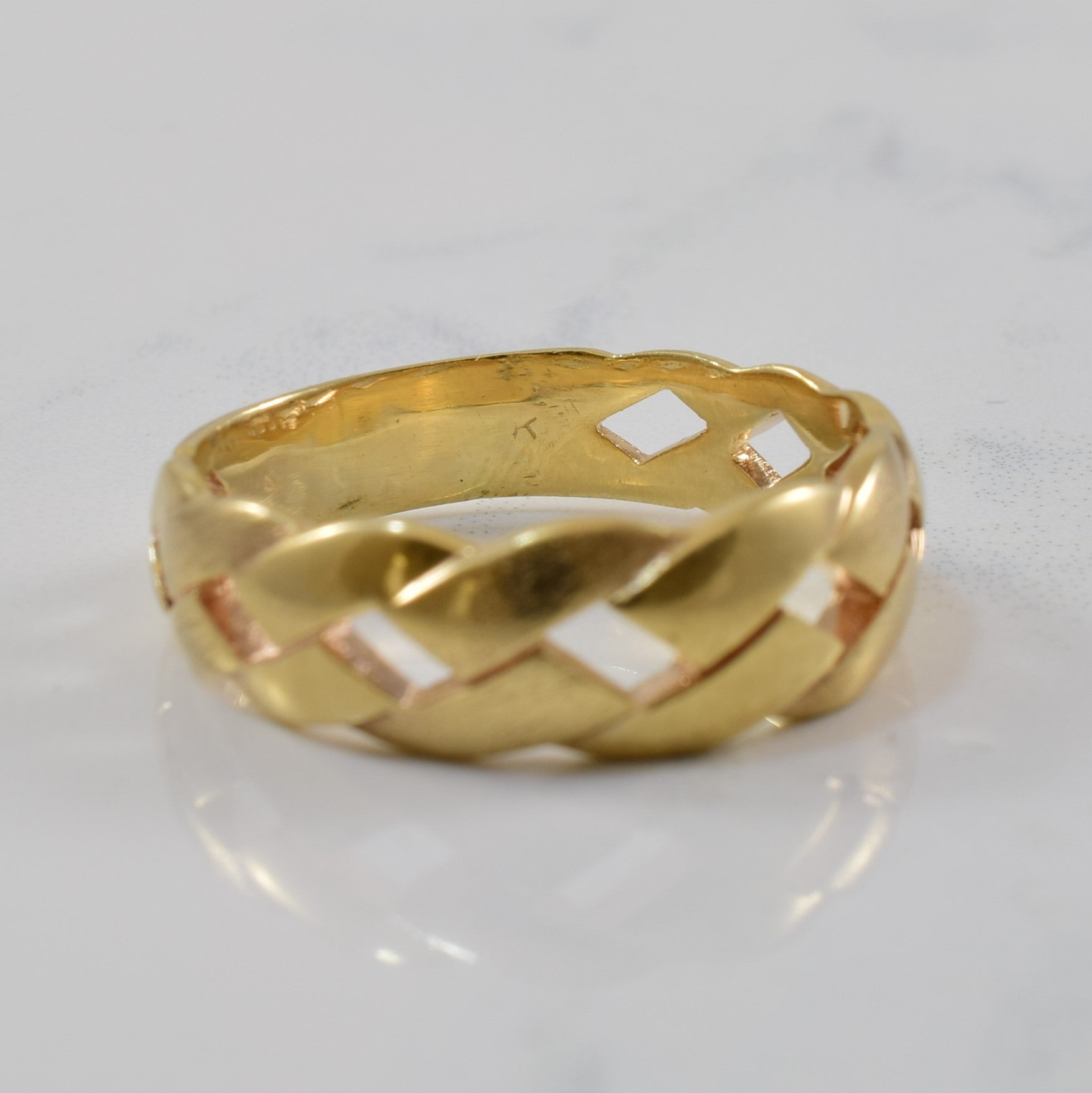 Woven Gold Band | SZ 11 |