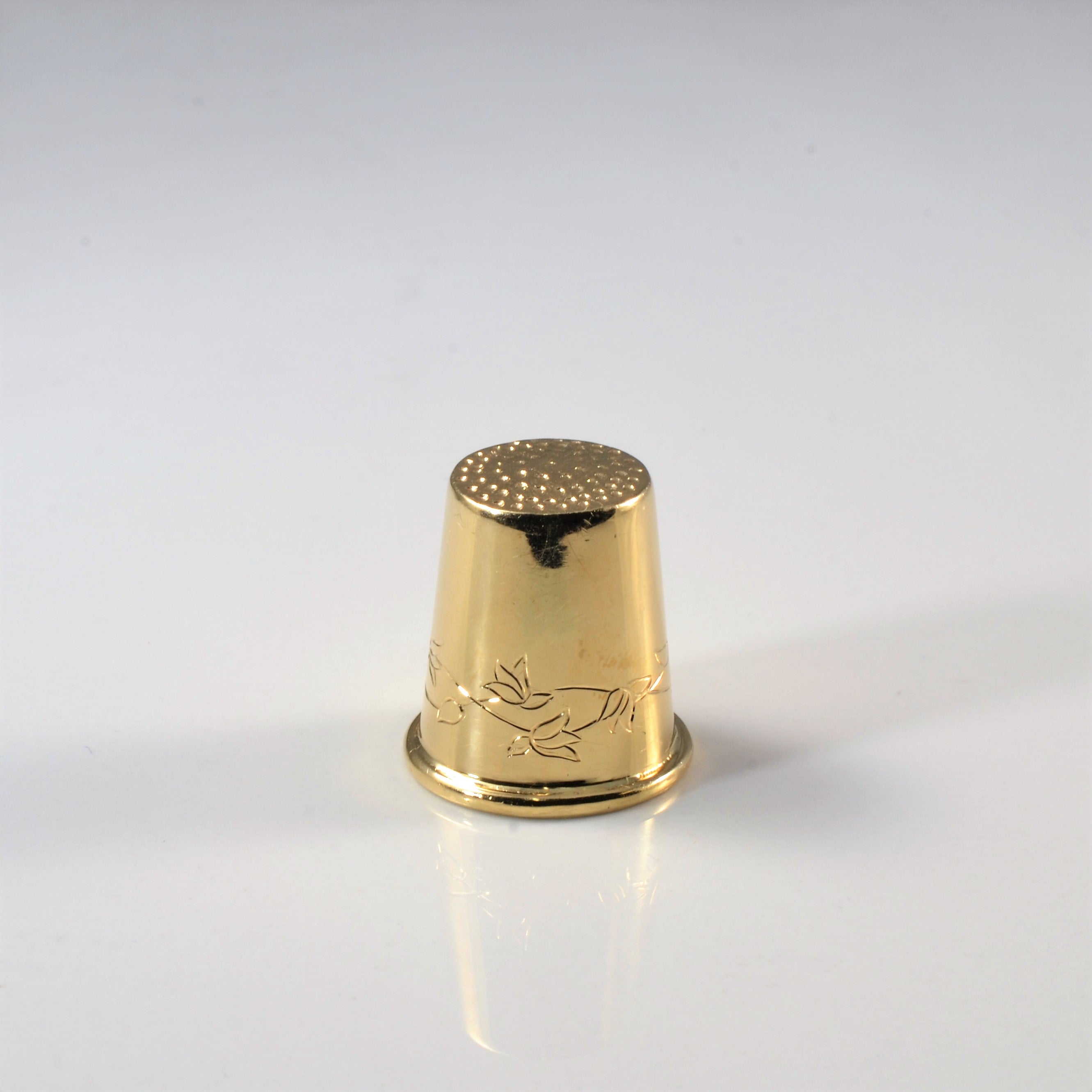 Yellow Gold Thimble |