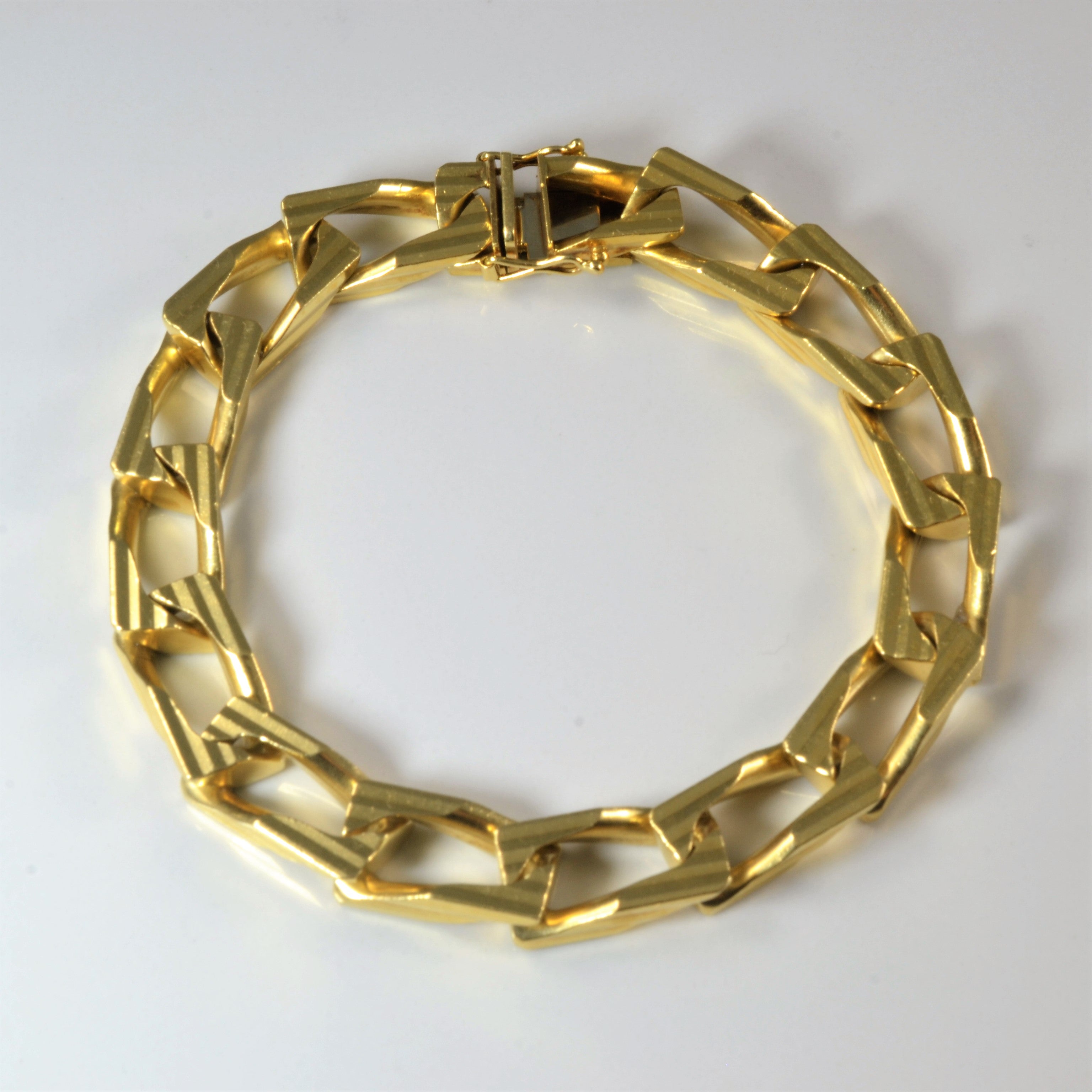 Heavy Cable Link Chain Bracelet | 8.5" |