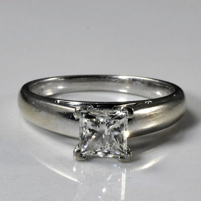 Solitaire Princess Diamond Engagement Ring | 0.93ct | SZ 7 |