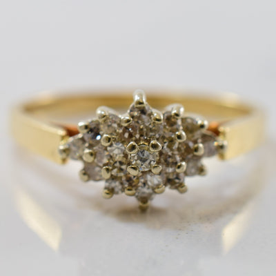 Cluster Diamond Ring | 0.25 ctw | SZ 6.5 |