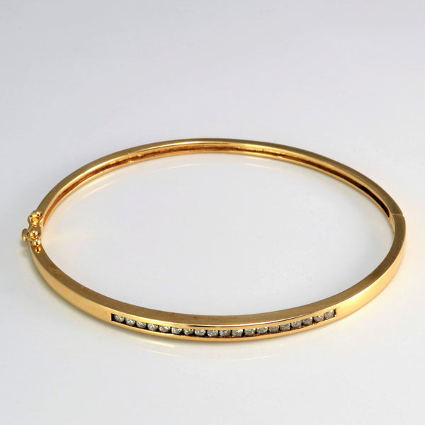 Channel Diamond Bangle | 0.47 ctw |