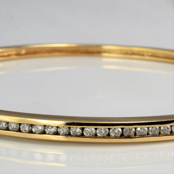 Channel Diamond Bangle | 0.47 ctw |