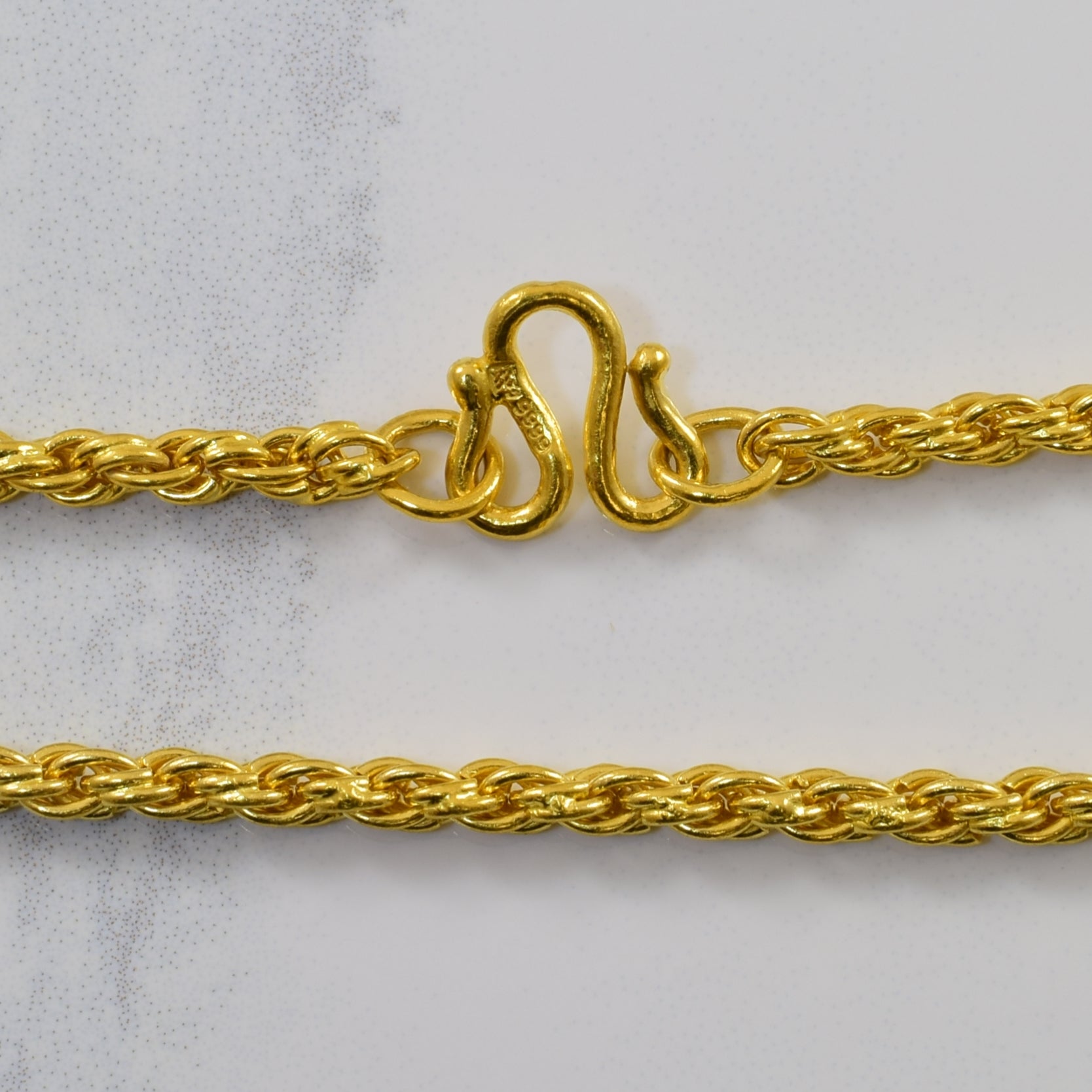 24k Yellow Gold French Rope Chain | 26" |