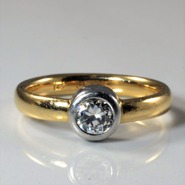 Richard Booth' Bezel Set Diamond Ring | 0.65 ct | SZ 10 |