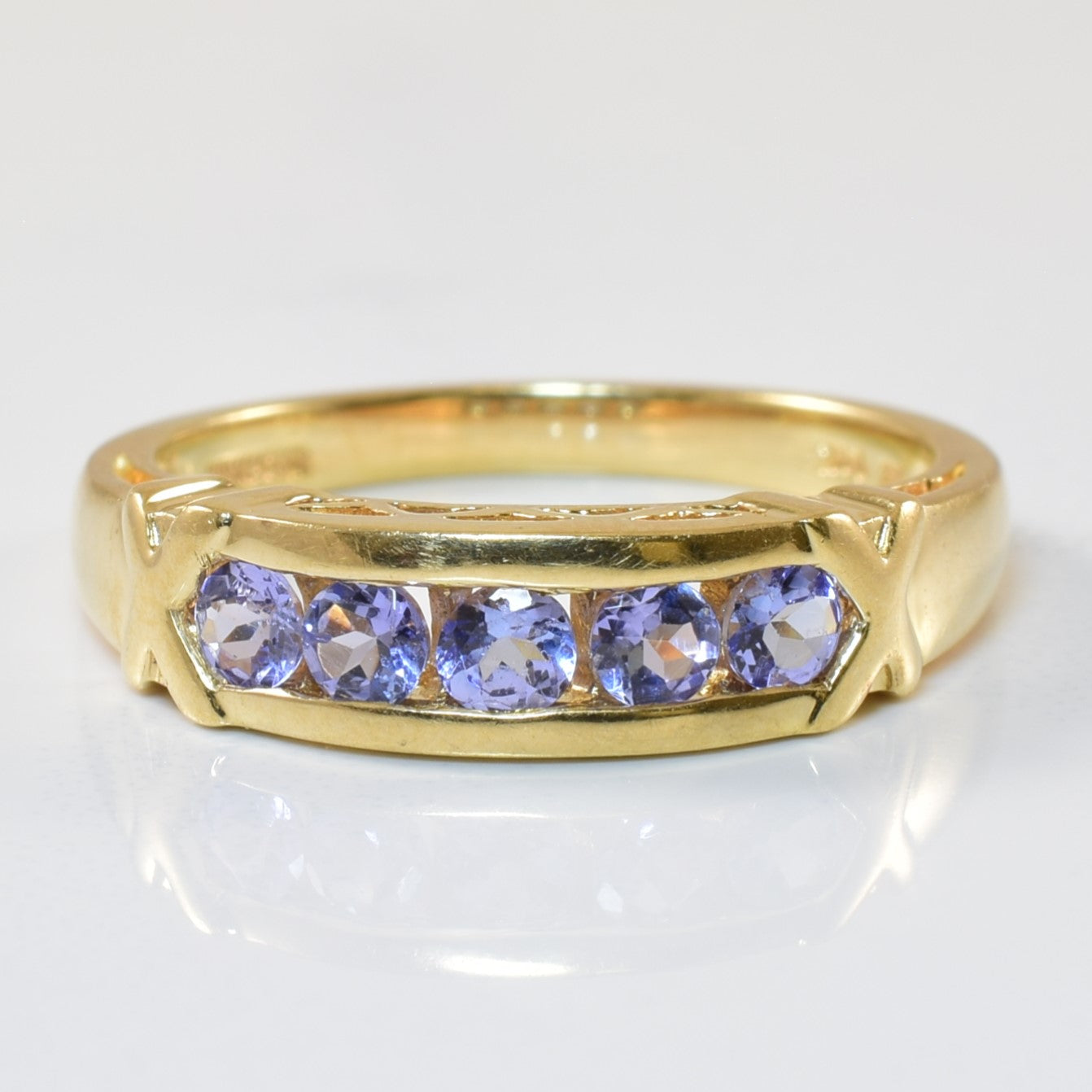 Channel Set Tanzanite Band | 0.50ctw | SZ 8 |