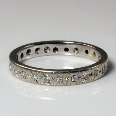 Diamond Eternity Band | 0.24ctw | SZ 7 |