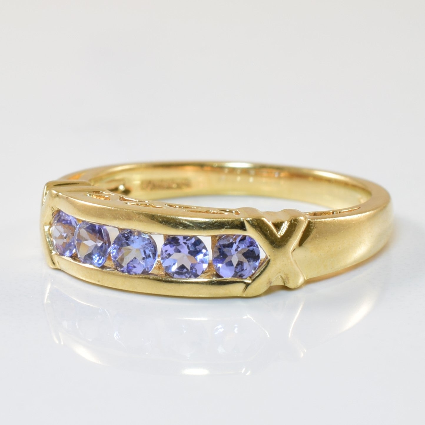 Channel Set Tanzanite Band | 0.50ctw | SZ 8 |