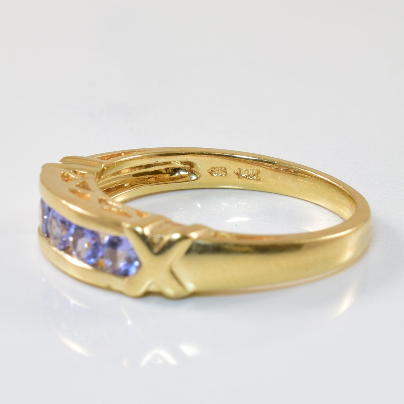 Channel Set Tanzanite Band | 0.50ctw | SZ 8 |