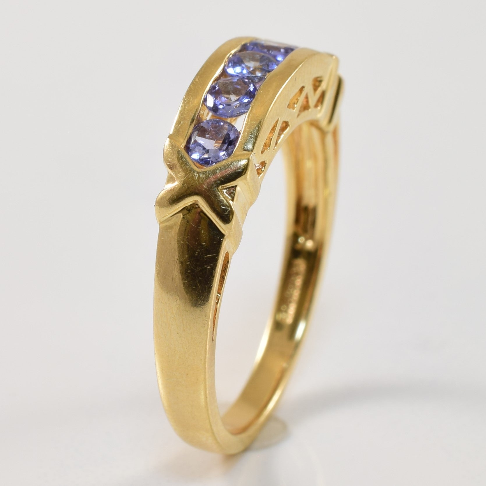 Channel Set Tanzanite Band | 0.50ctw | SZ 8 |