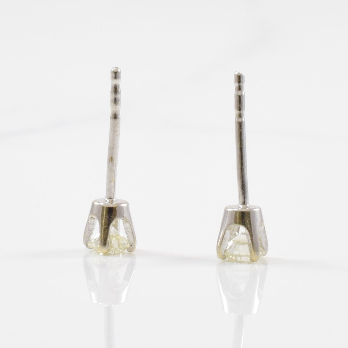 Diamond Solitaire Stud Earrings | 0.25ctw |