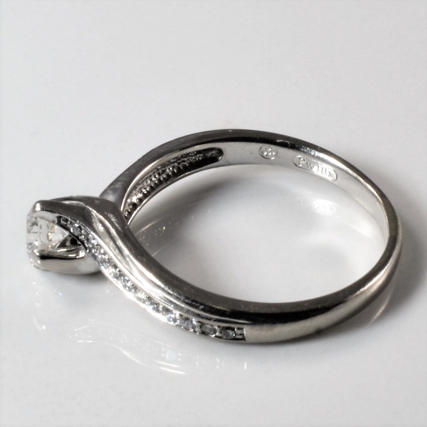 Bypass Side Stone Diamond Ring | 0.63ctw | SZ 8.5 |