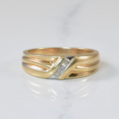 Channel Set Diamond Ring | 0.07ctw | SZ 7.5 |