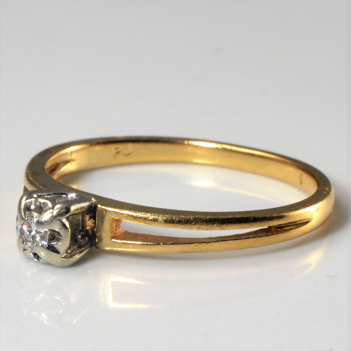 Solitaire Diamond Ring | 0.05ct | SZ 6 |