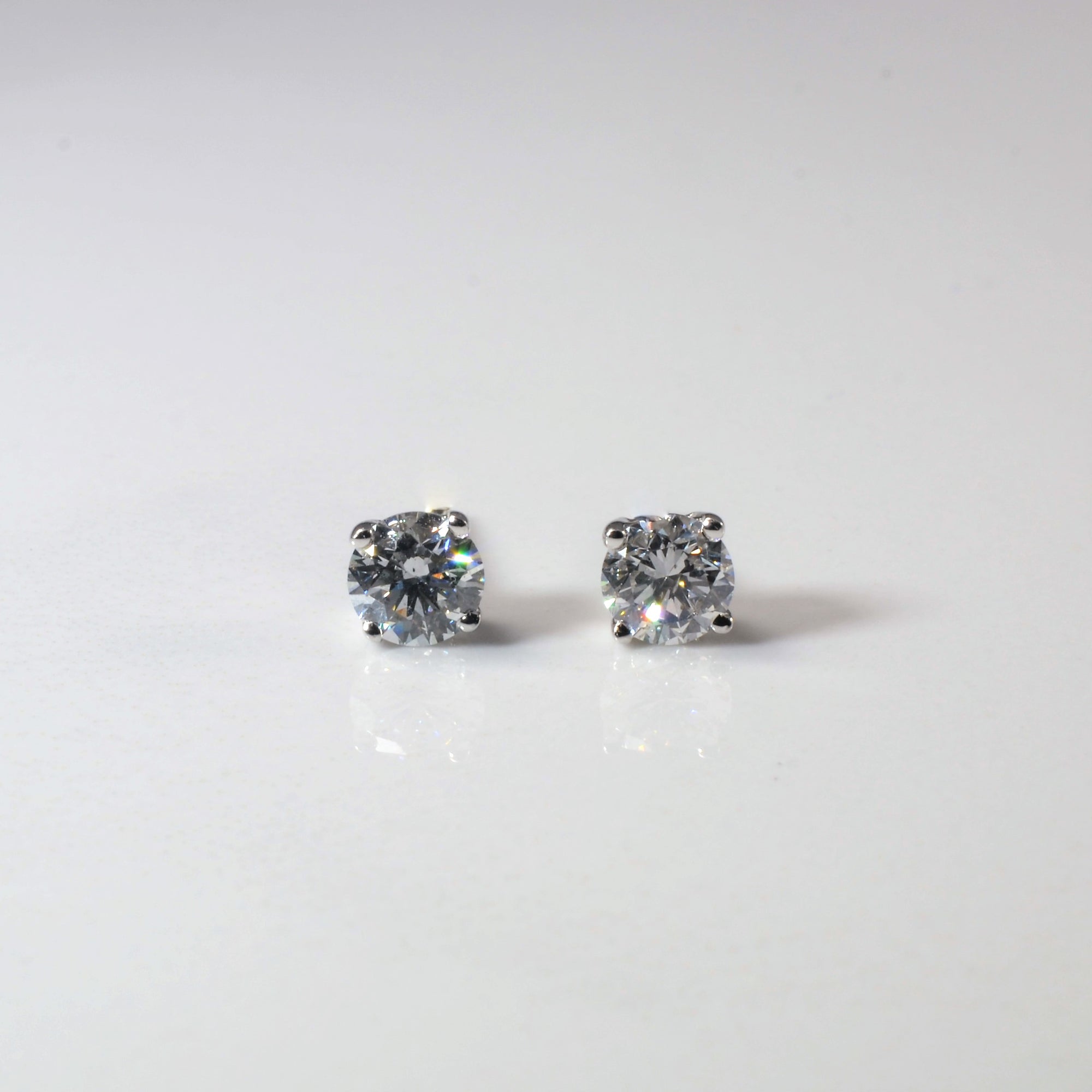 Diamond Stud Earrings | 0.90ctw |