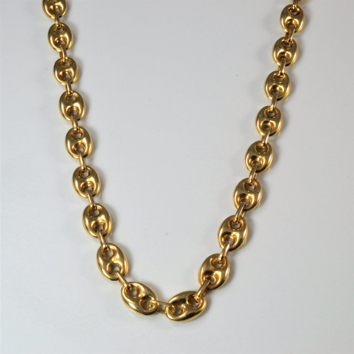14k Yellow Gold Gucci Link Chain 22
