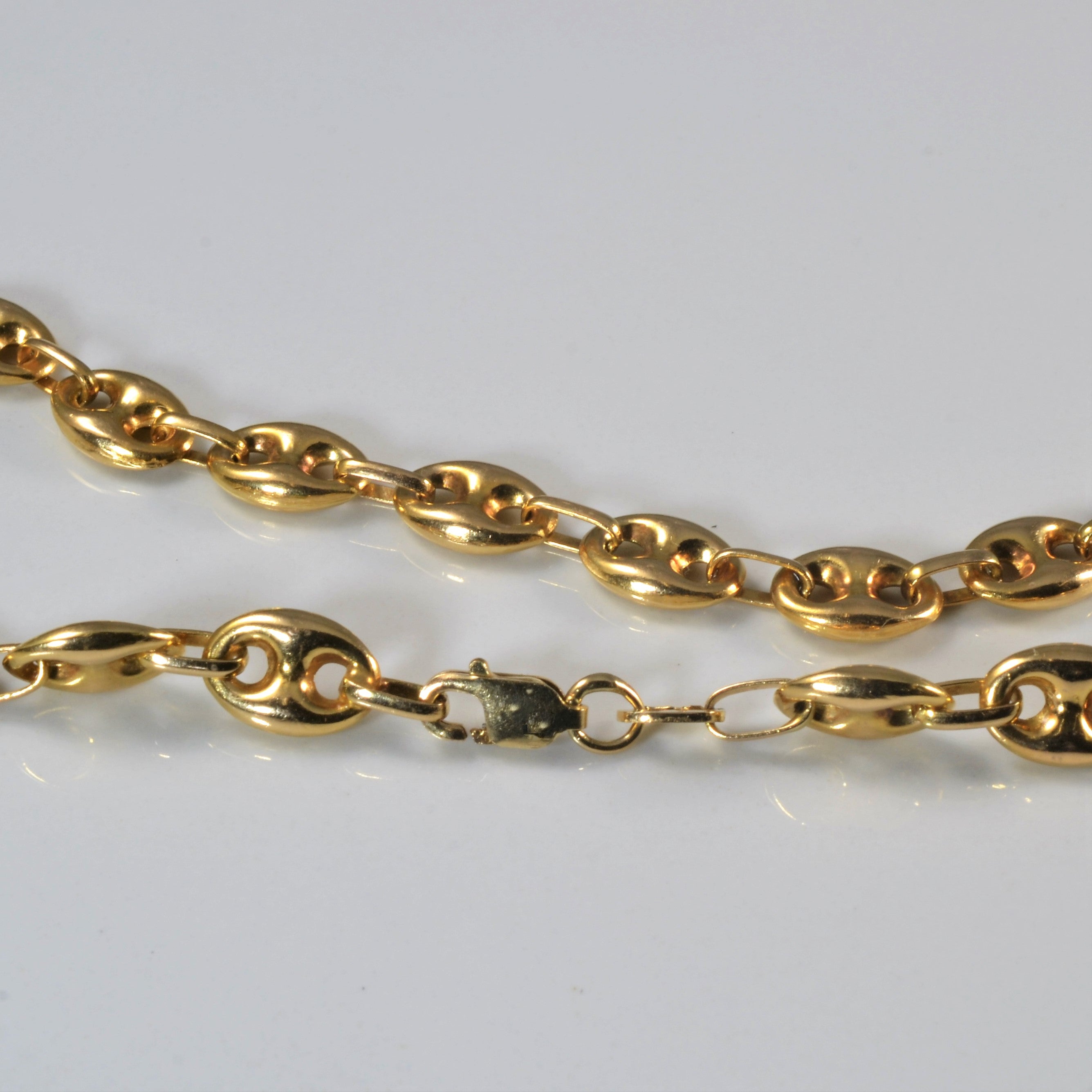 14k Yellow Gold Gucci Link Chain | 22" |