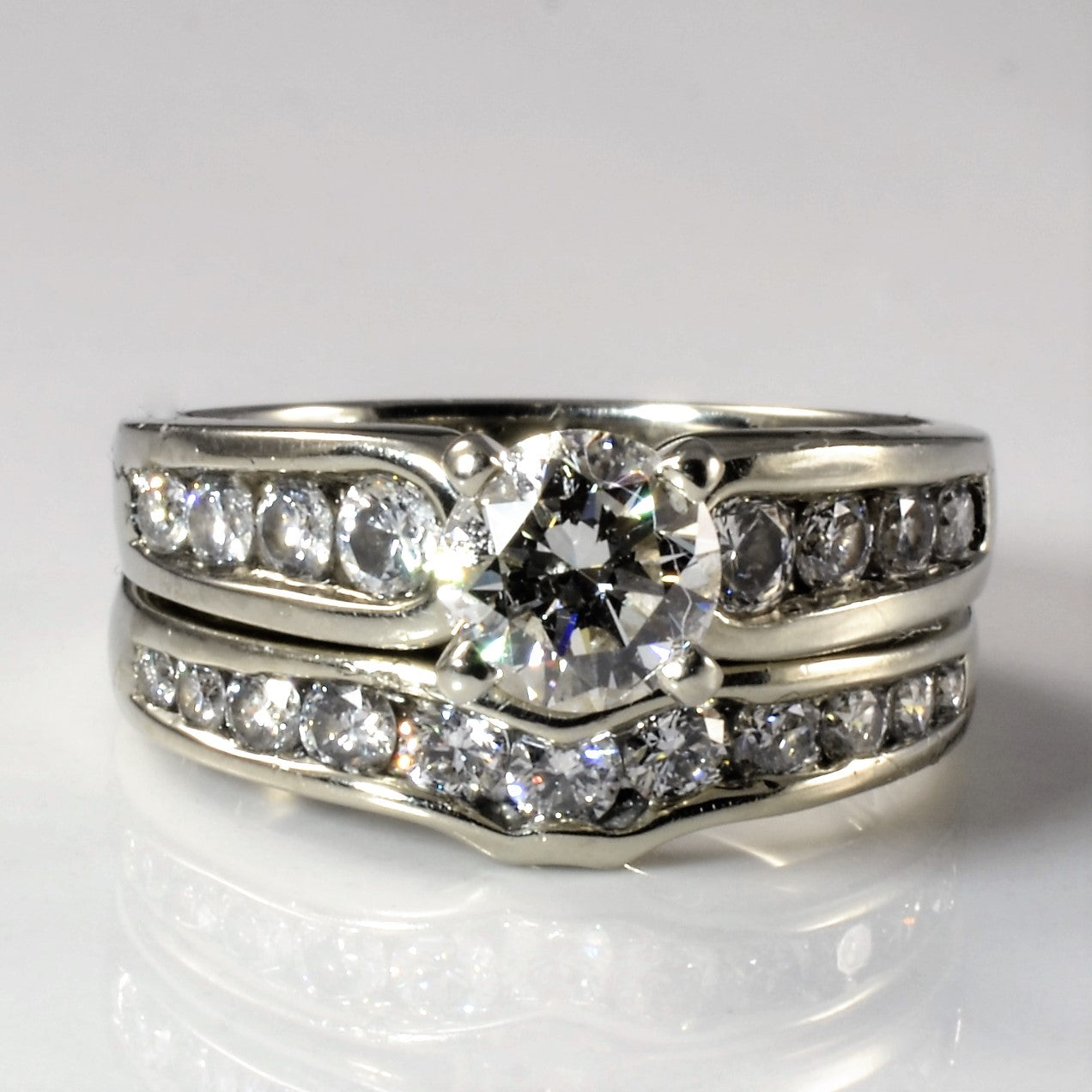 Spence Diamonds' Classic Diamond Wedding Set | 1.54ctw | SZ 5.5 |