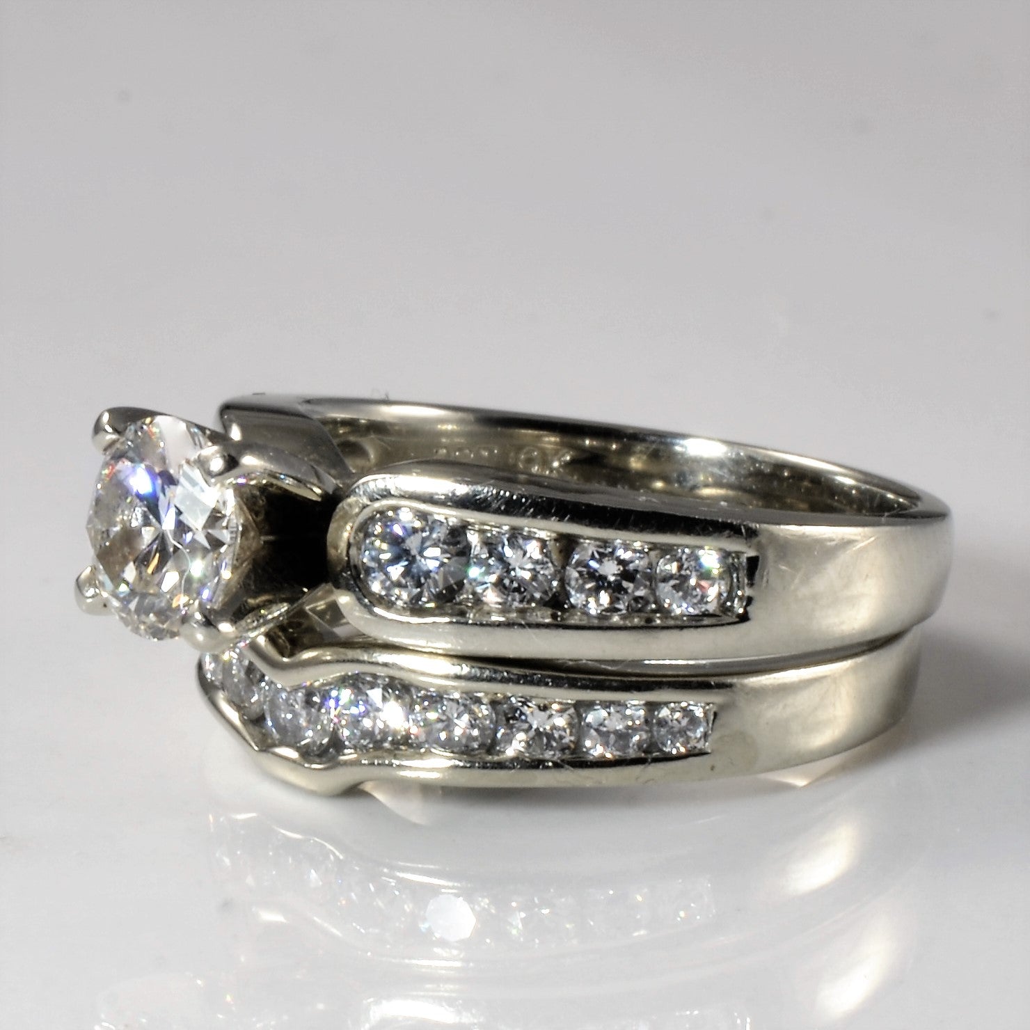 Spence Diamonds' Classic Diamond Wedding Set | 1.54ctw | SZ 5.5 |