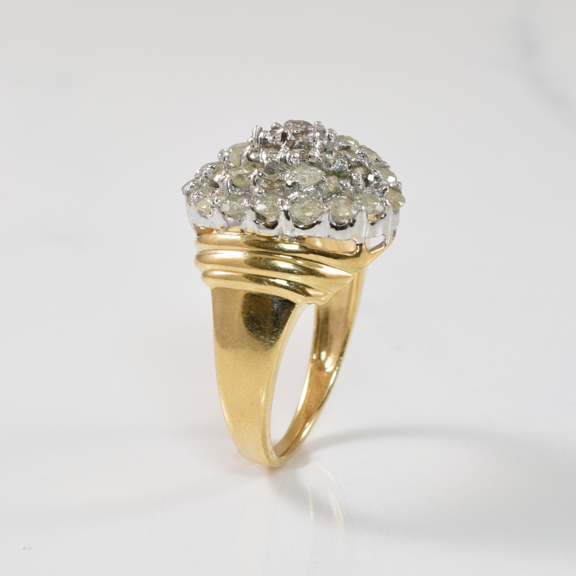 Cluster Diamond Ring | 1.70ctw | SZ 6.75 |