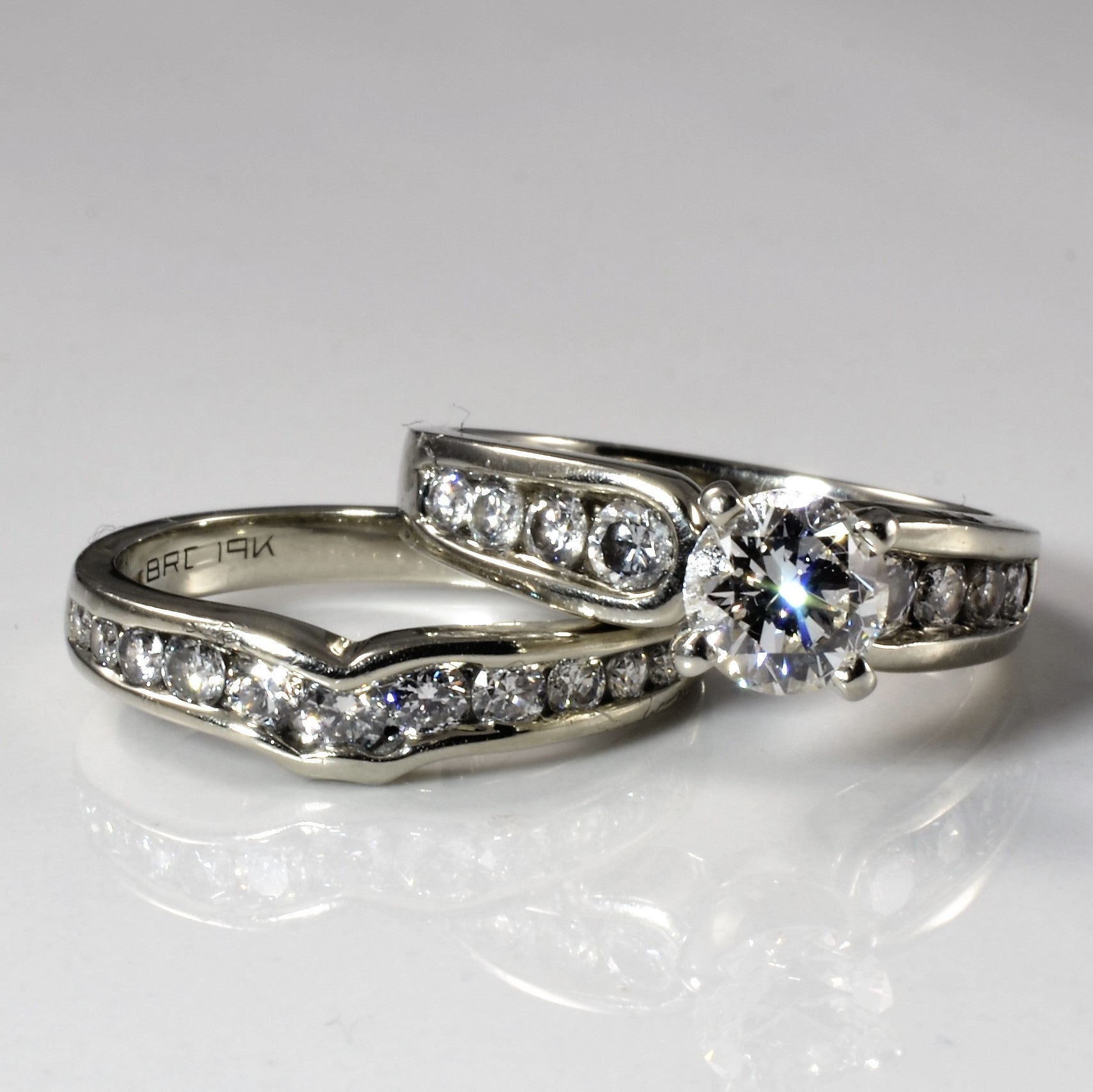 Spence Diamonds' Classic Diamond Wedding Set | 1.54ctw | SZ 5.5 |