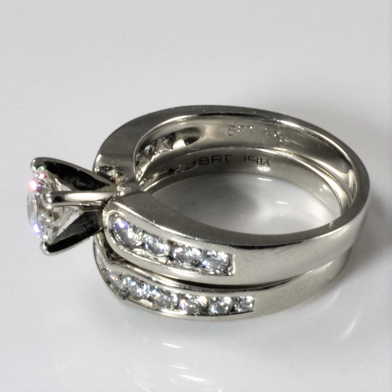 Spence Diamonds' Classic Diamond Wedding Set | 1.54ctw | SZ 5.5 |