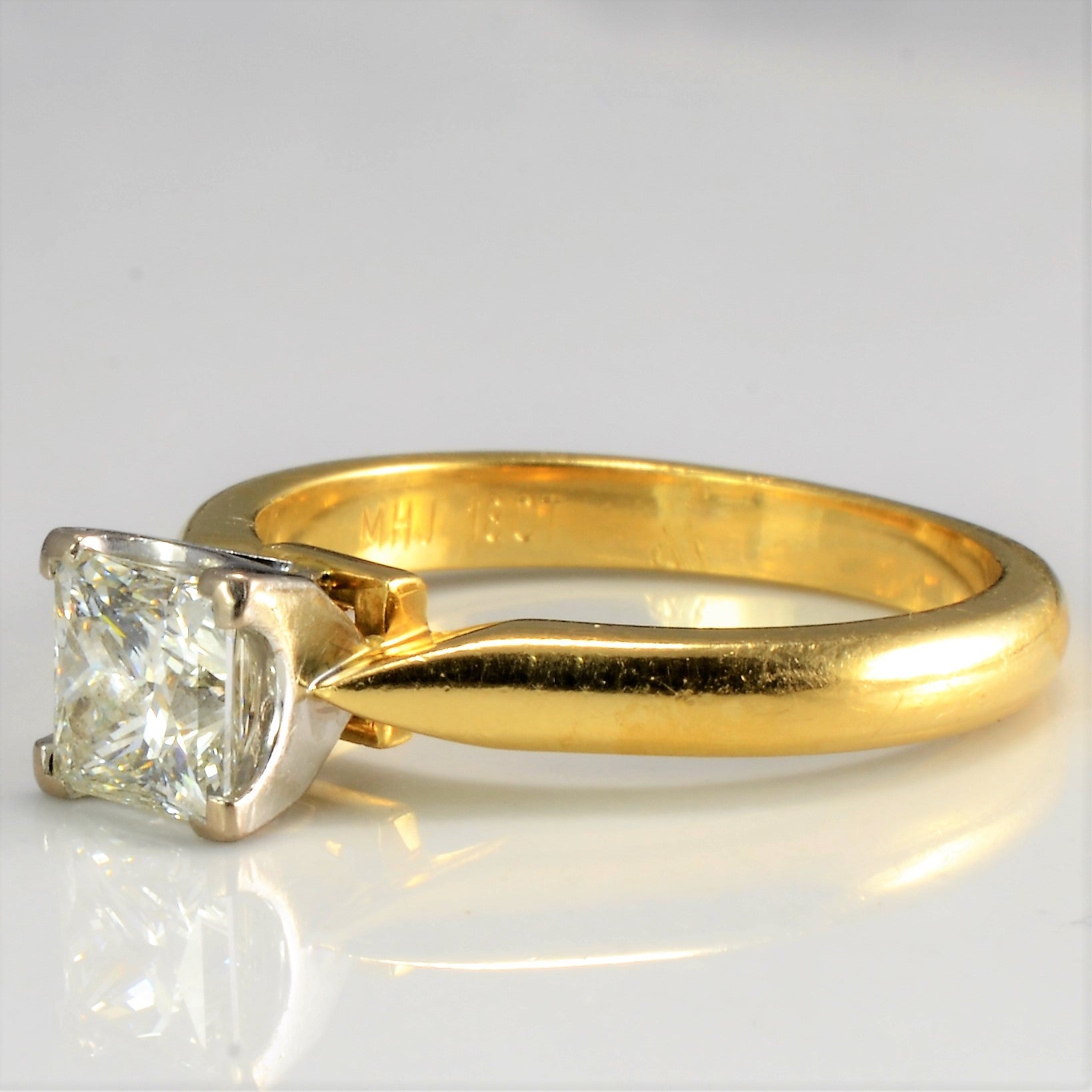 High Set Solitaire Diamond Engagement Ring | 1.00 ct, SZ 7 |