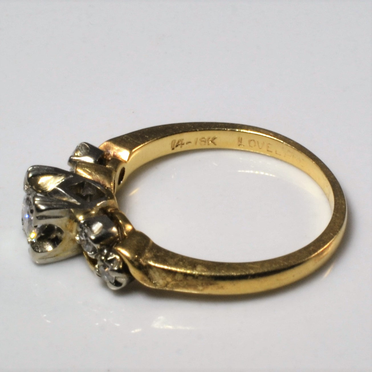 Multi Diamond Engagement Ring | 0.24ctw | SZ 5 |