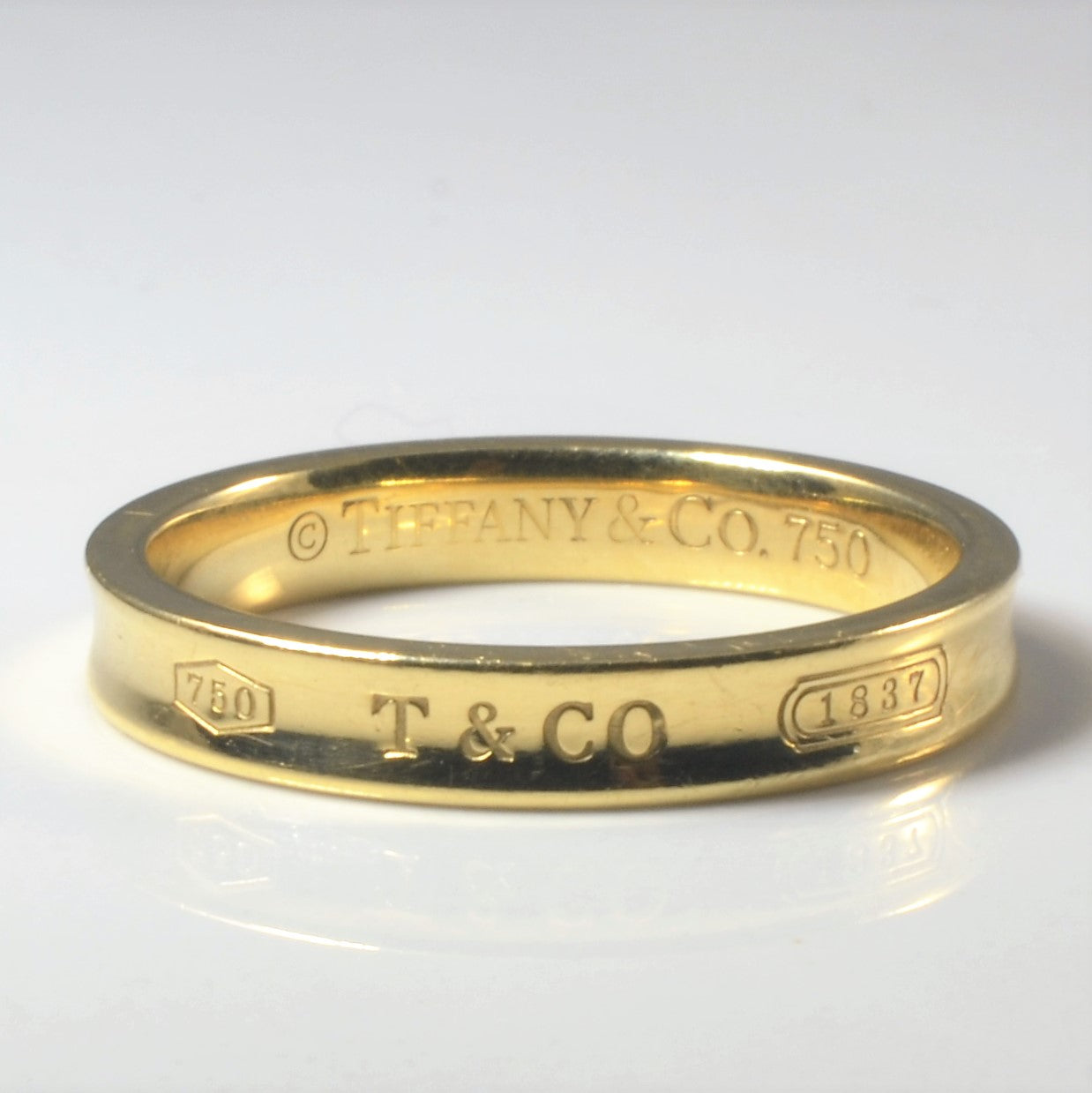'Tiffany & Co.' 1837 Gold Band | SZ 11 |