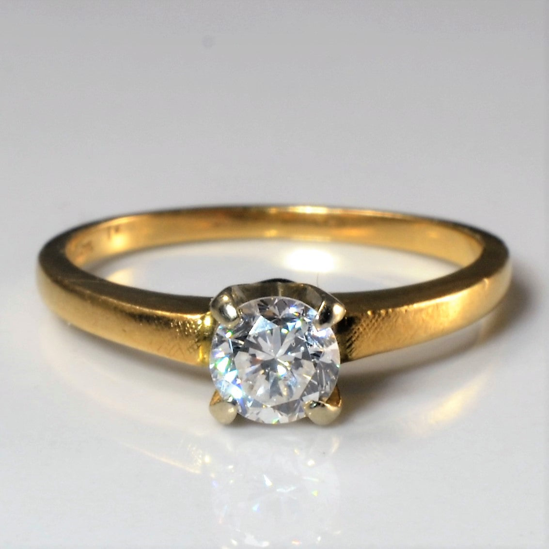 Solitaire Diamond Ring | 0.44ct | SZ 6 |