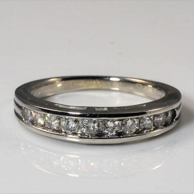 Channel Set Diamond Band | 0.35ctw | SZ 5.75 |