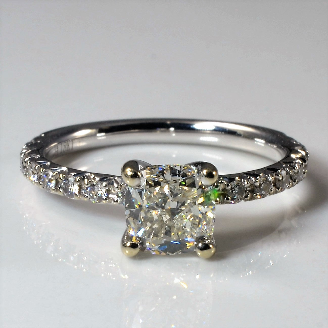 James Allen' Cushion Cut Diamond Engagement Ring | 1.56ctw | SZ 7 |