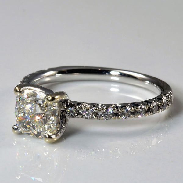 'James Allen' Cushion Cut Diamond Engagement Ring | 1.56ctw | SZ 7 |