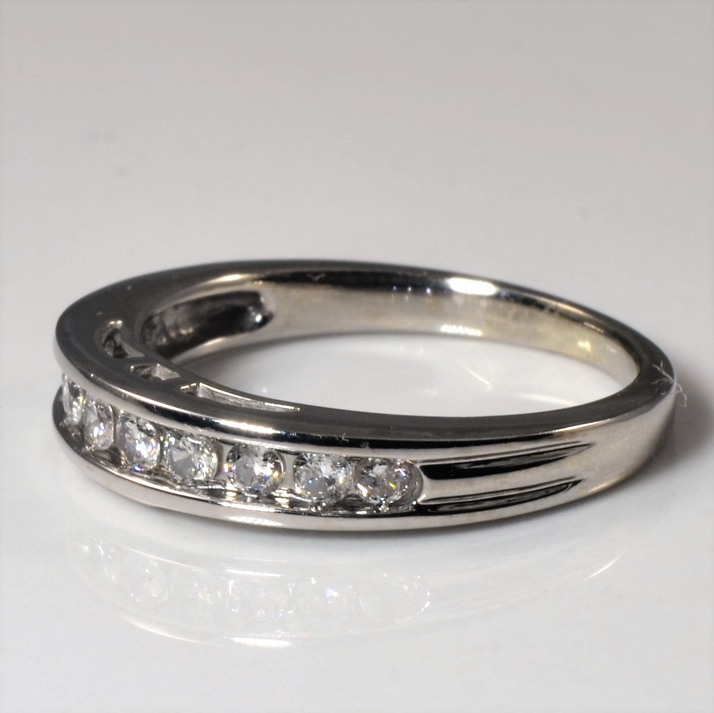 Channel Set Diamond Band | 0.35ctw | SZ 5.75 |