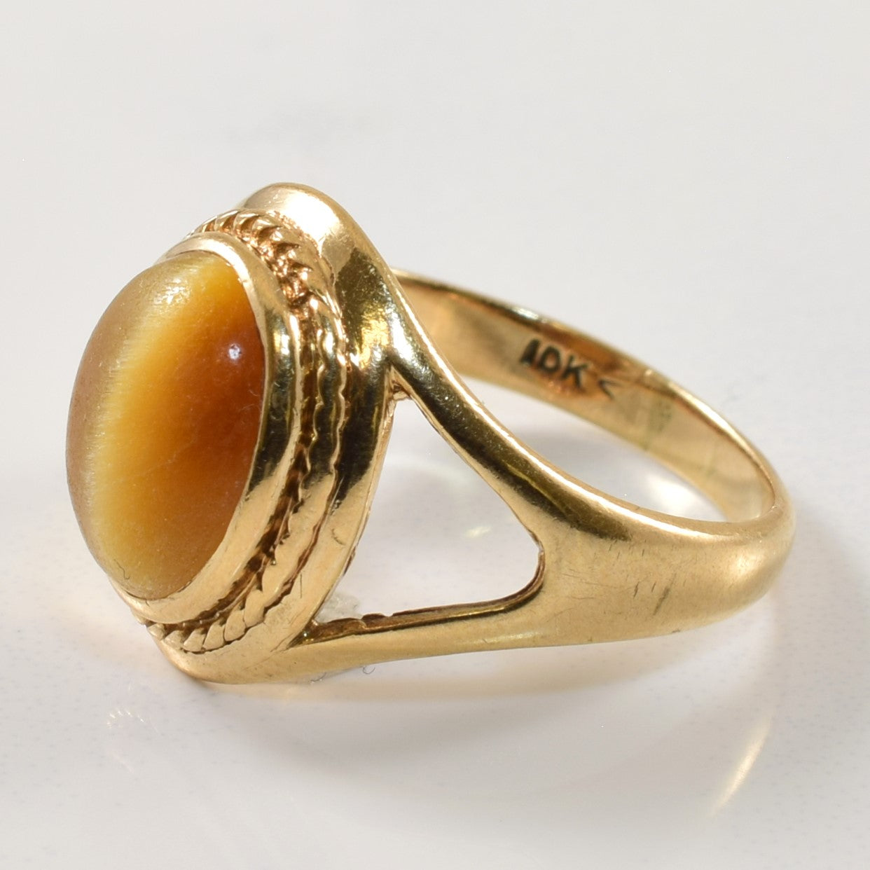 Tigers Eye Cabochon Ring | 2.00ct | SZ 6 |