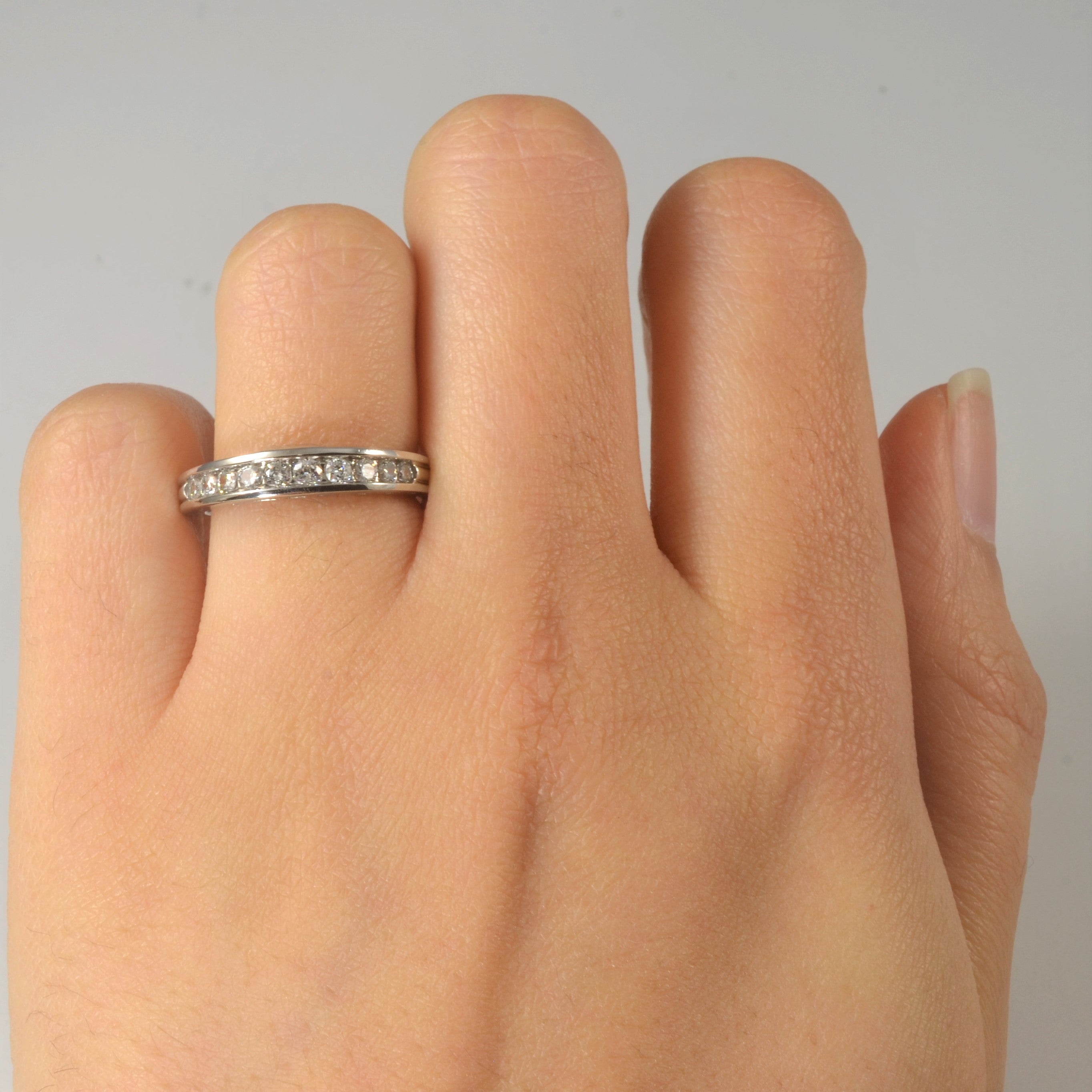 Channel Set Diamond Band | 0.35ctw | SZ 5.75 |