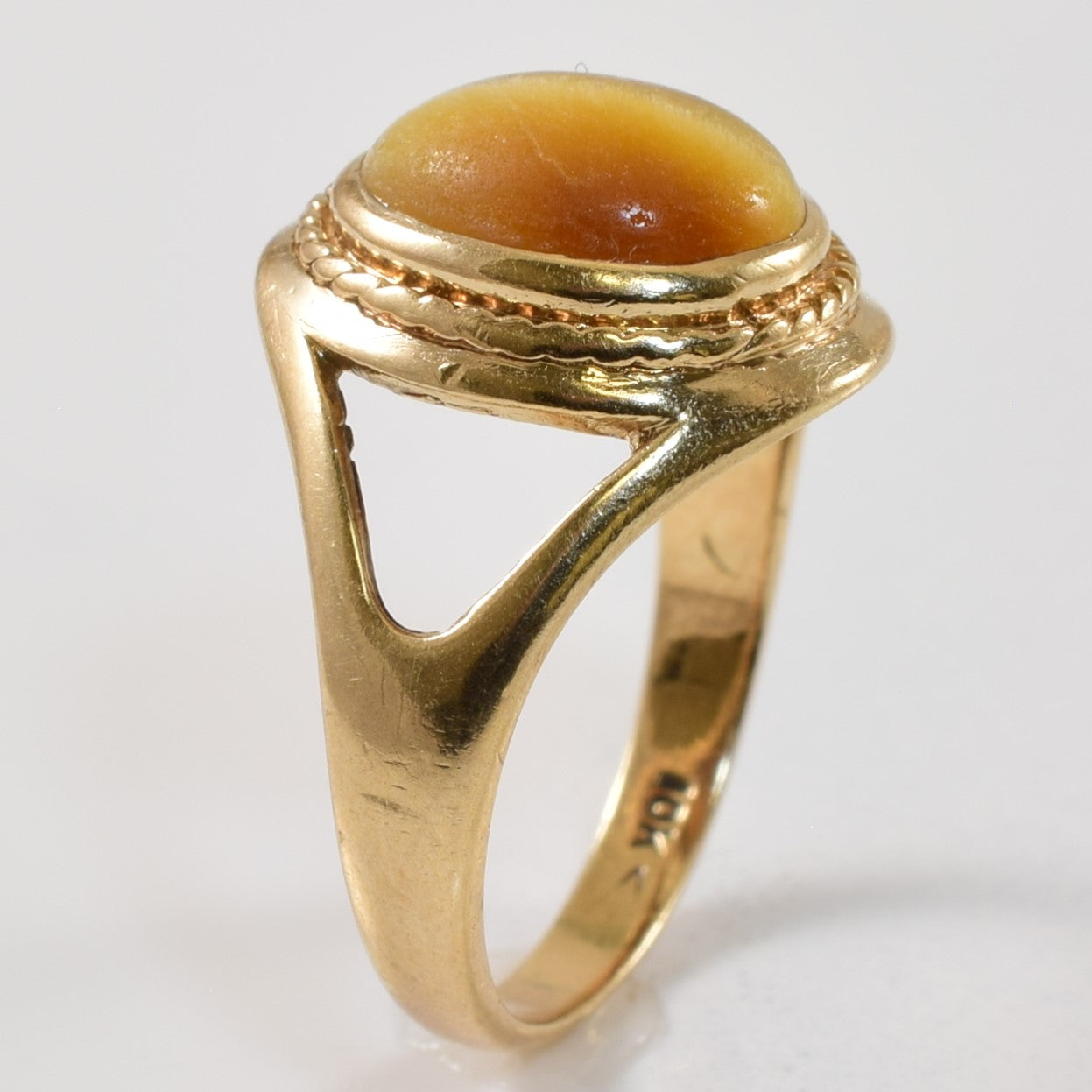 Tigers Eye Cabochon Ring | 2.00ct | SZ 6 |