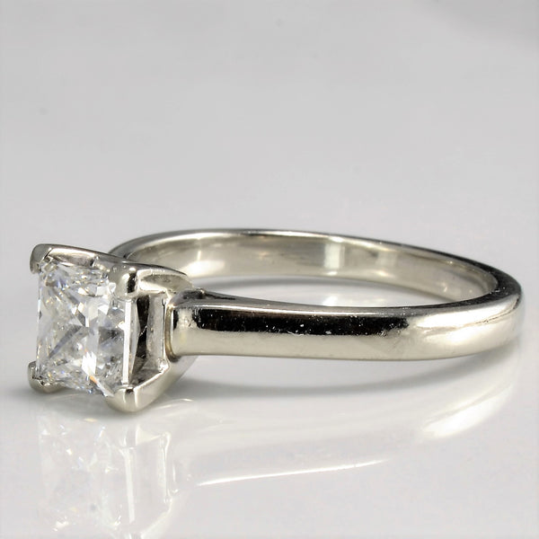 Solitaire Princess Diamond Engagement Ring | 0.92 ct, SZ 5.5 | VVS1, G |
