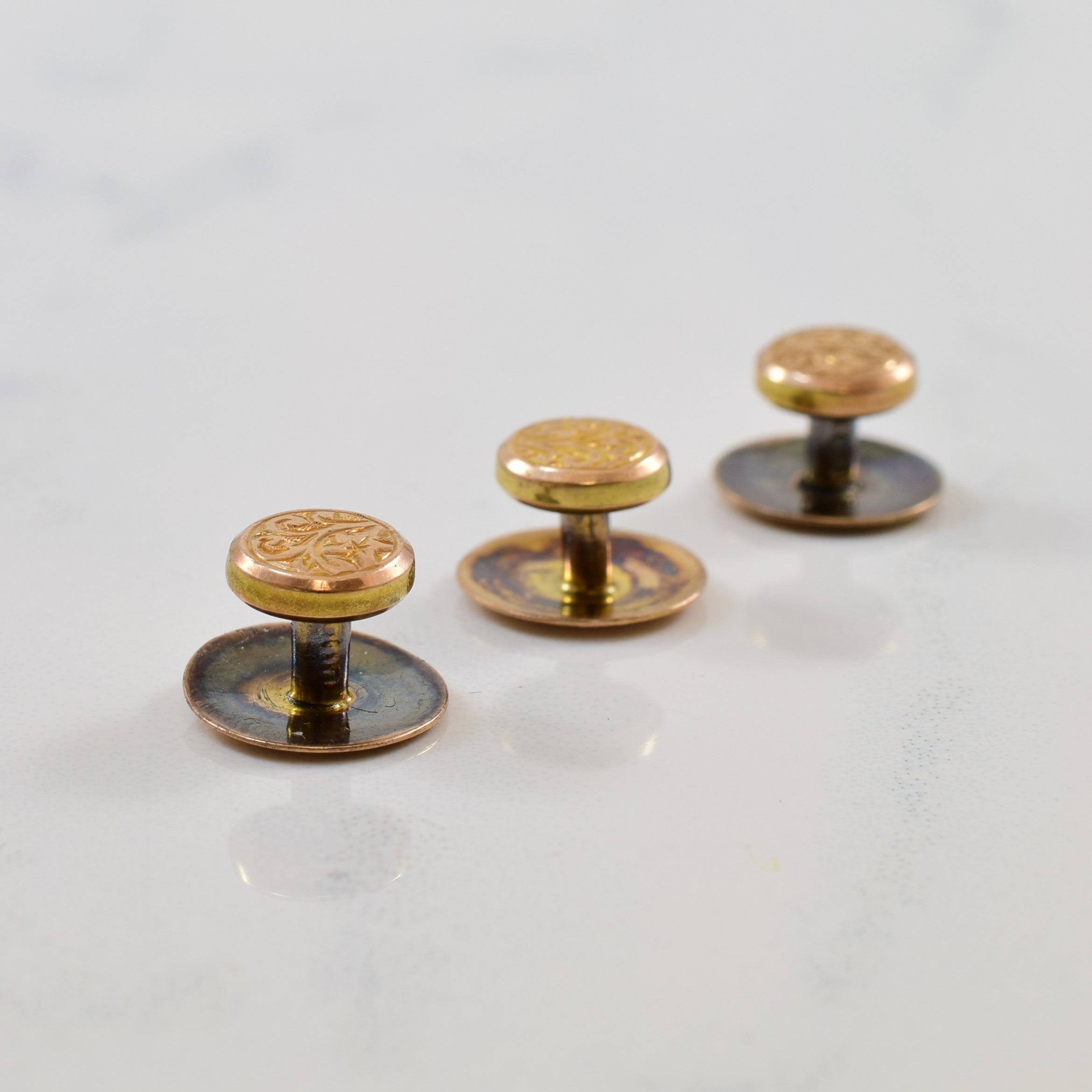 JA&S' 1890s Victorian Waistcoat Studs |