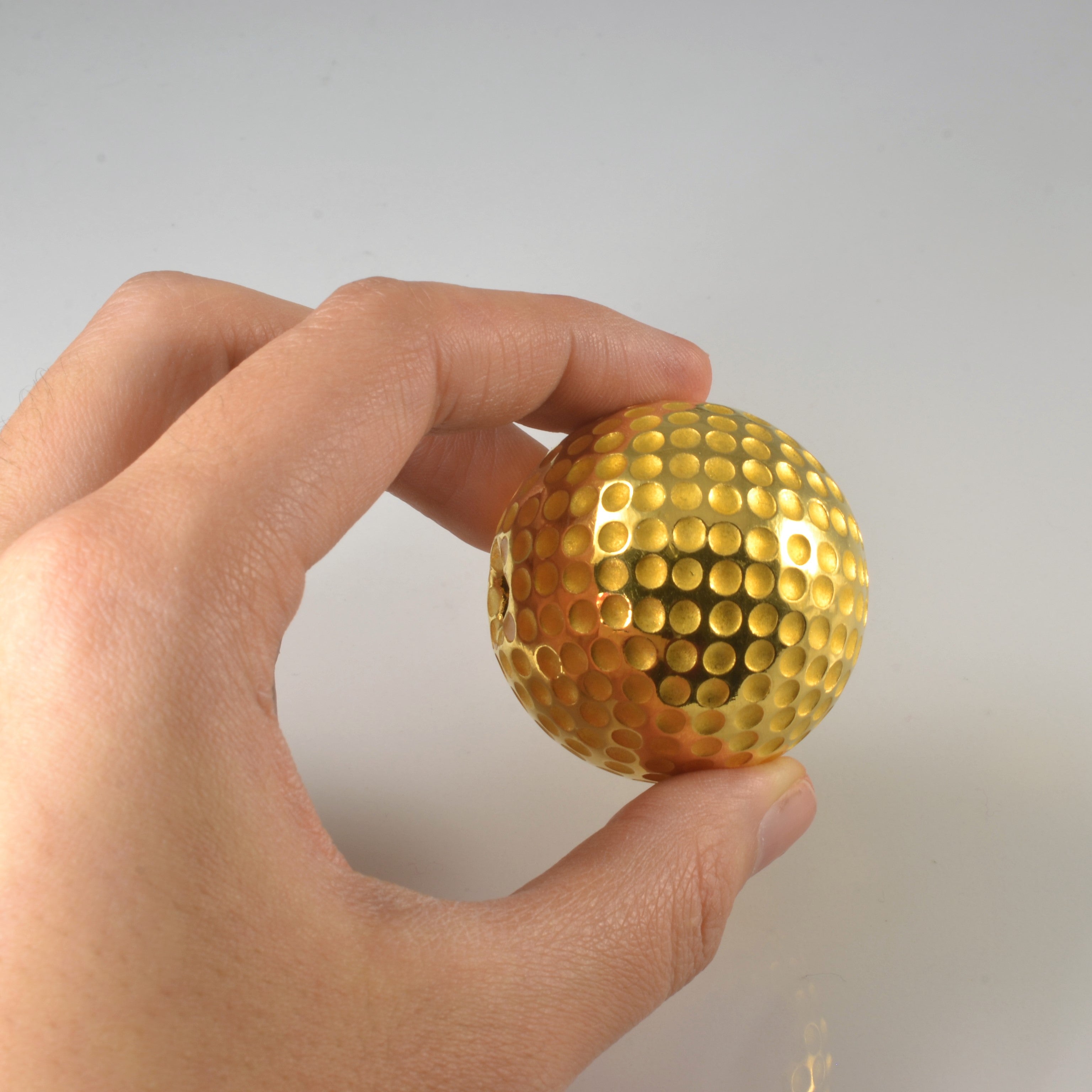 24k Yellow Gold Golf Ball |